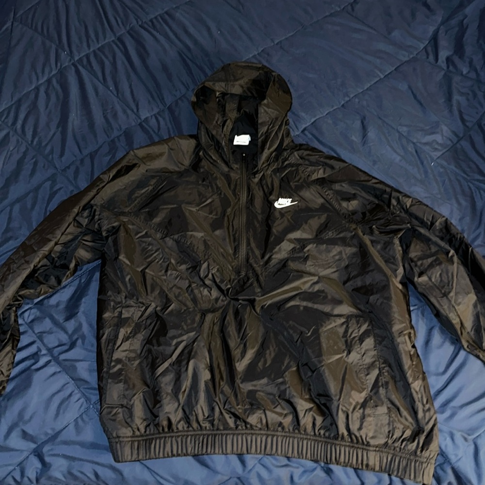 Nike running/rain jacket with hood